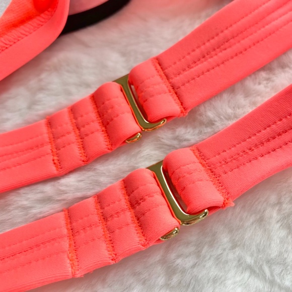 NWOT Orange Pushup Swim Top by Xhilaration Large - Picture 7 of 16